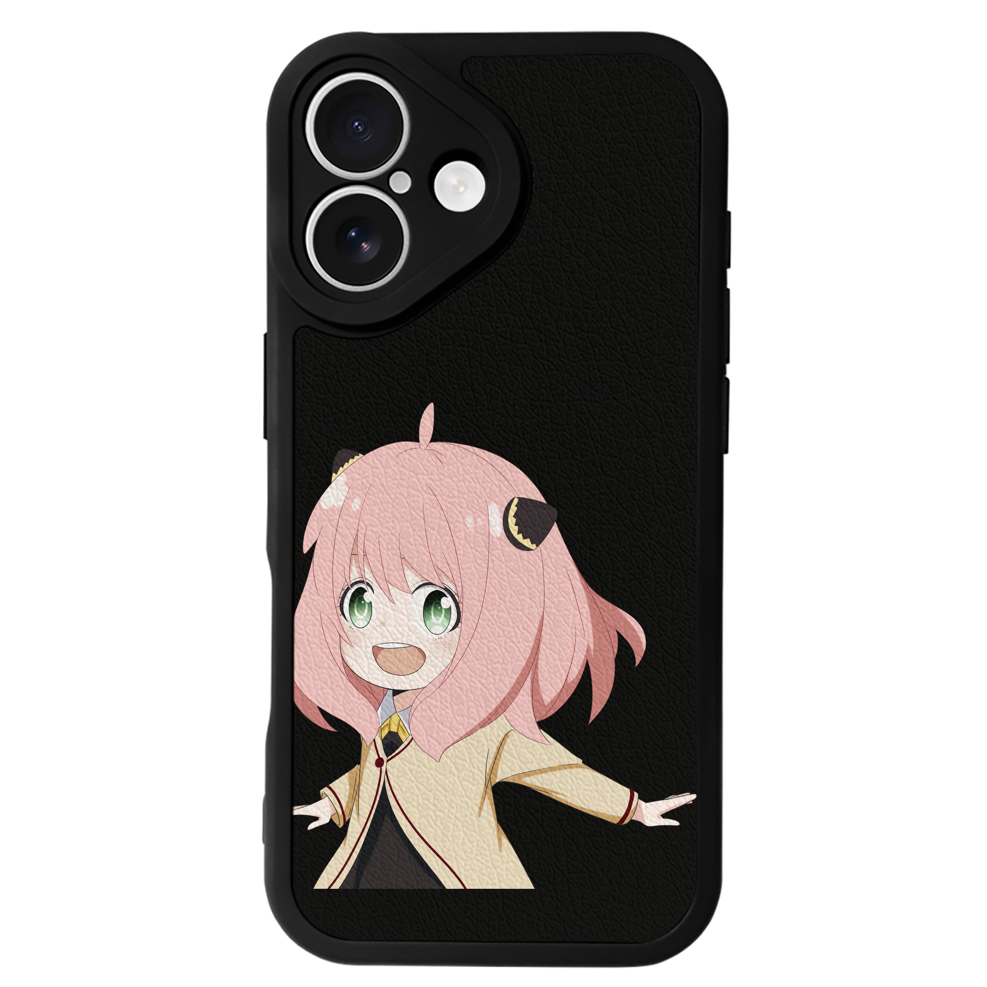 （画像用） SPY×FAMILY间谍家家酒 【iPhone 16シリーズ対応】シリコンスマホケース（レザー調） 材質：シリコン